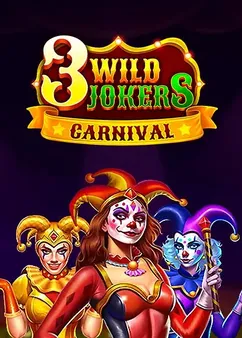 3 Wild Jokers Carnival slot cover