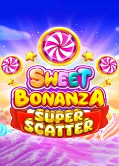 Sweet Bonanza Super Scatter slot cover